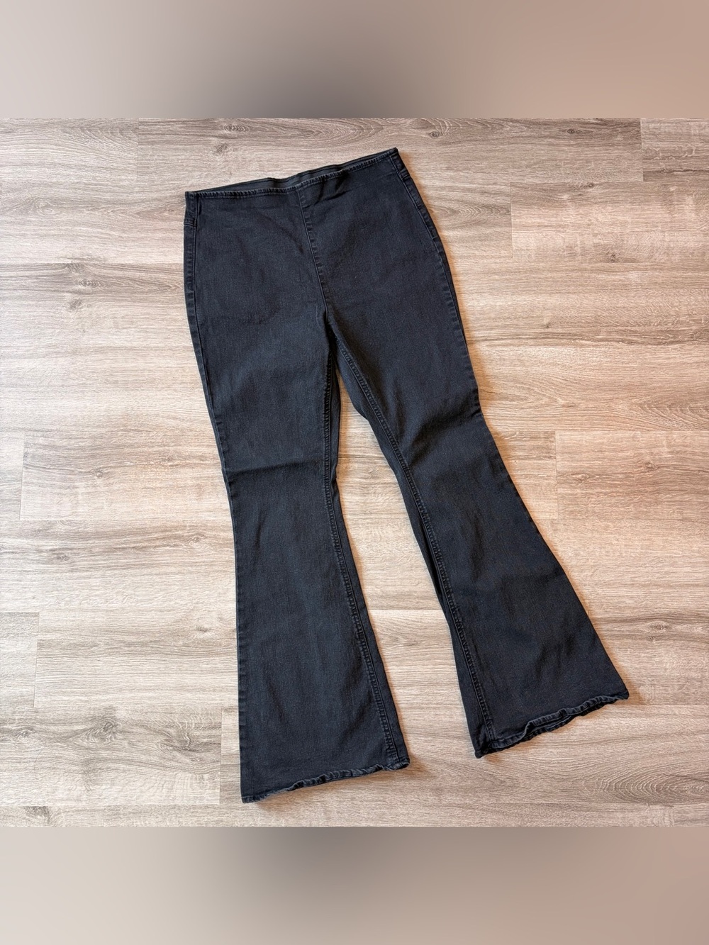 NOBO No Boundaries black flare jeans